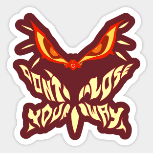 Don't Lose Your Way Kill la Kill Senketsu Fashion Week Sticker